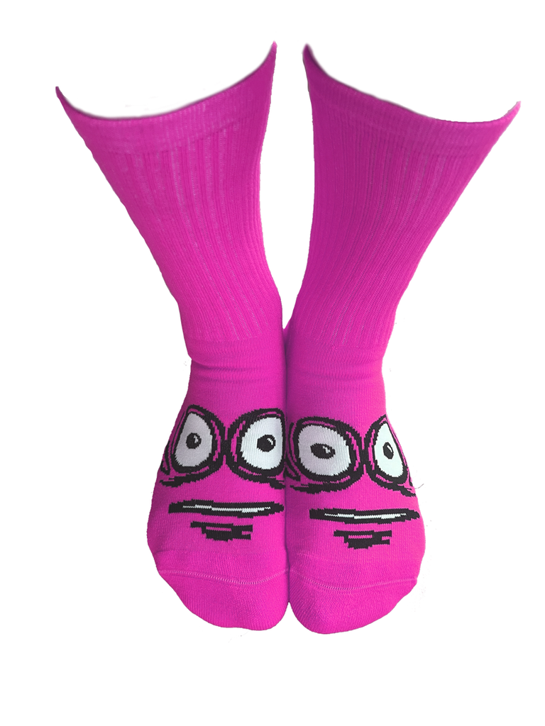 HEROIN BIG EGG SOCKS PINK