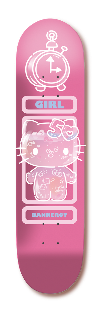 GIRL BANNEROT HELLO KITTY 50TH DECK 8.5