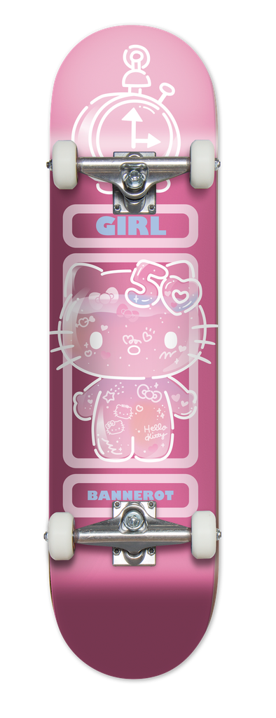 GIRL BANNEROT HELLO KITTY 50TH COMPLETE 7.5