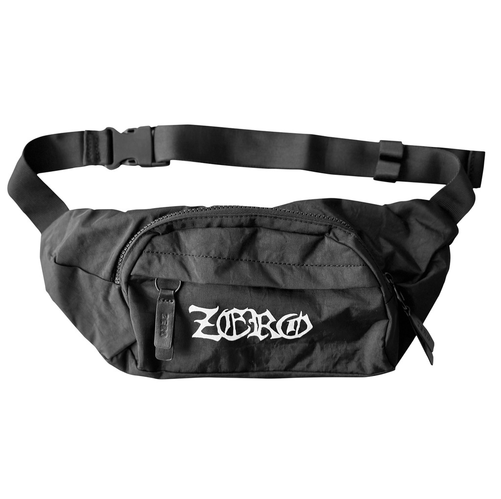 ZERO WASTELAND HIP PACK BLACK