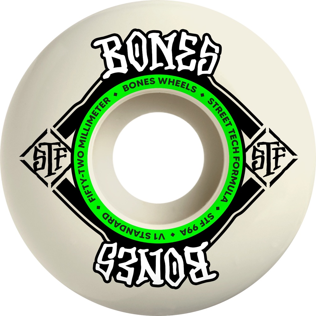 BONES STF STANDARD V1 52MM 99A (SET OF 4)