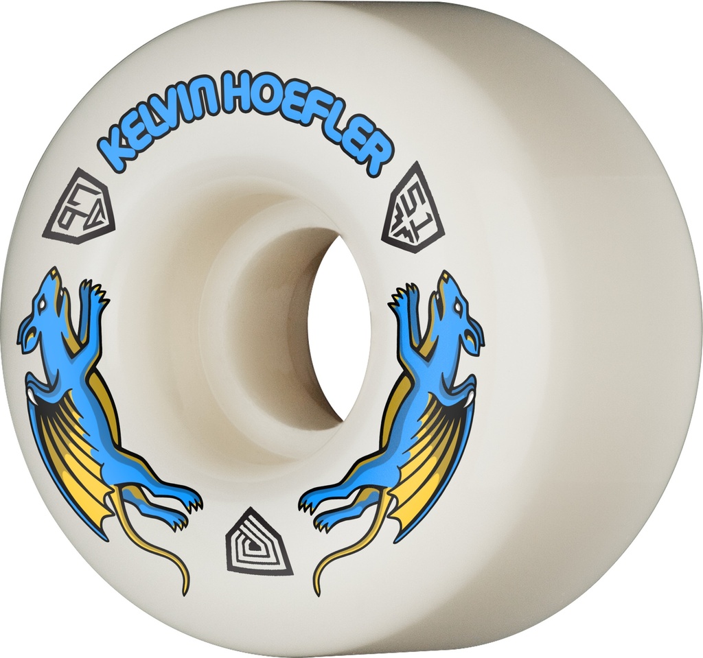 POWELL DRAGON FORMULA KELVIN HOEFLER 51MM X 31MM 97A (Set of 4)