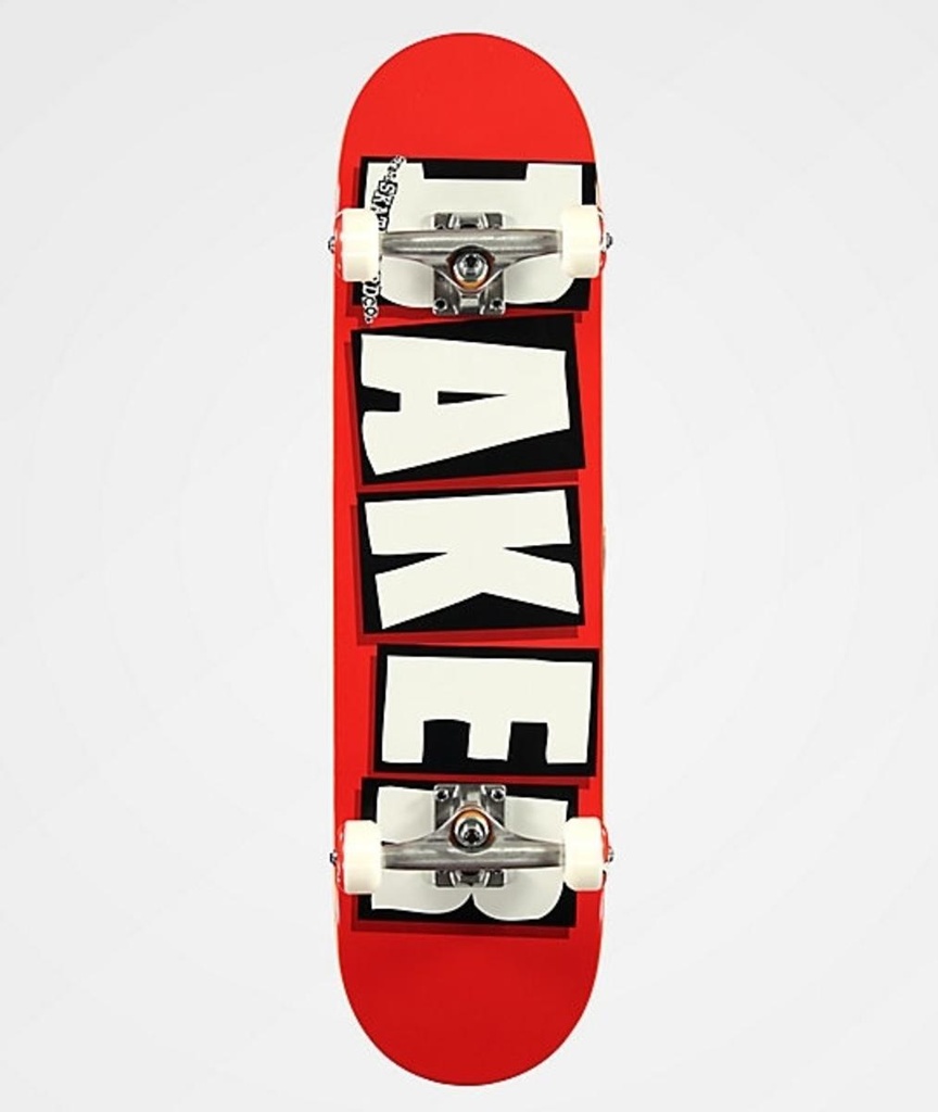 BAKER BRAND LOGO WHITE COMPLETE 7.75