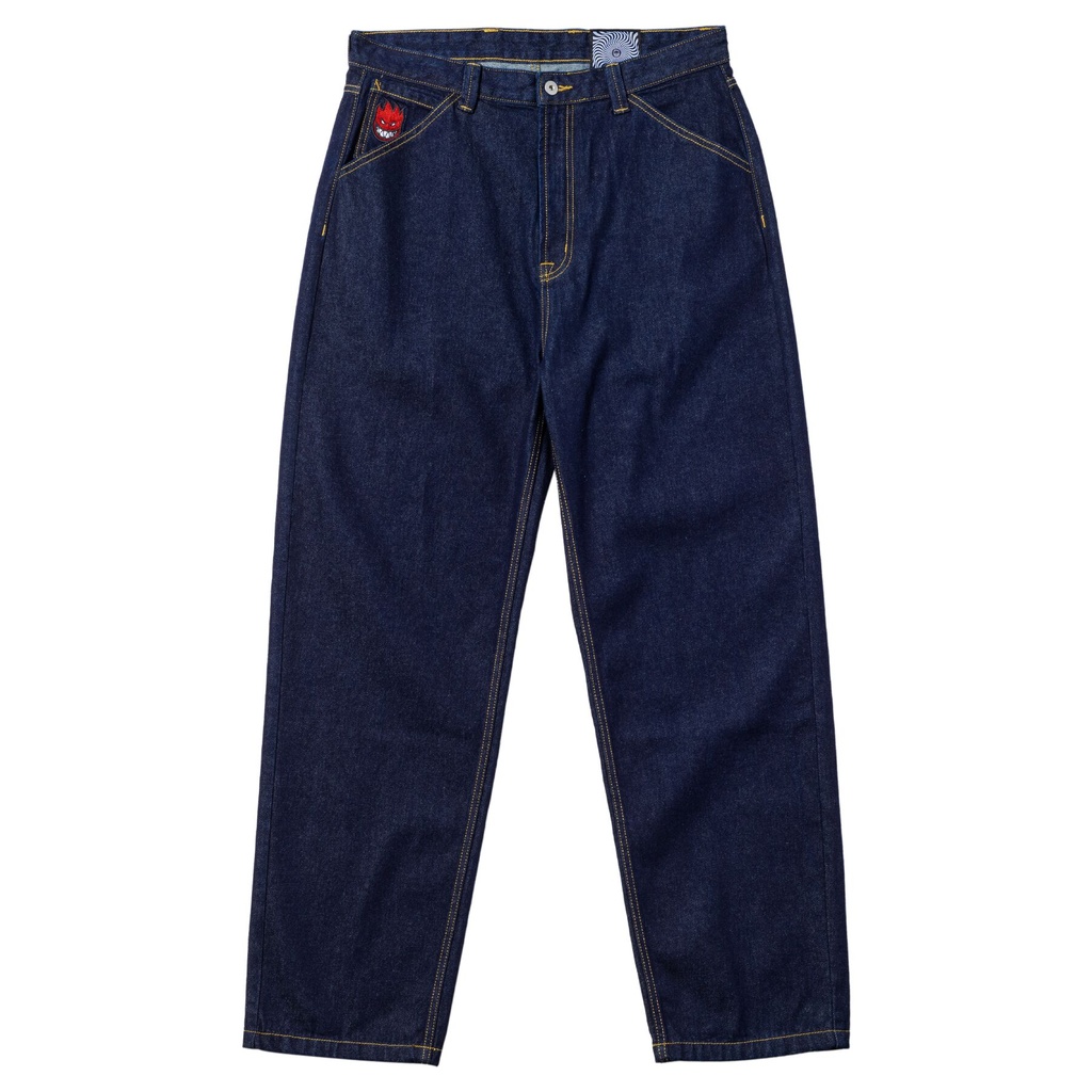 SPITFIRE BIGHEAD FILL DARK WASH DENIM PANTS S