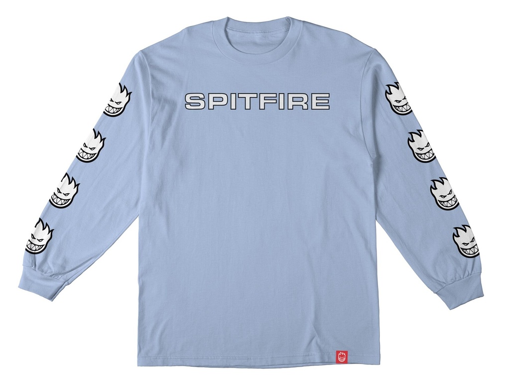 SPITFIRE CLASSIC 87 BIGHEAD FILL SLEEVE LIGHT BLUE LS M