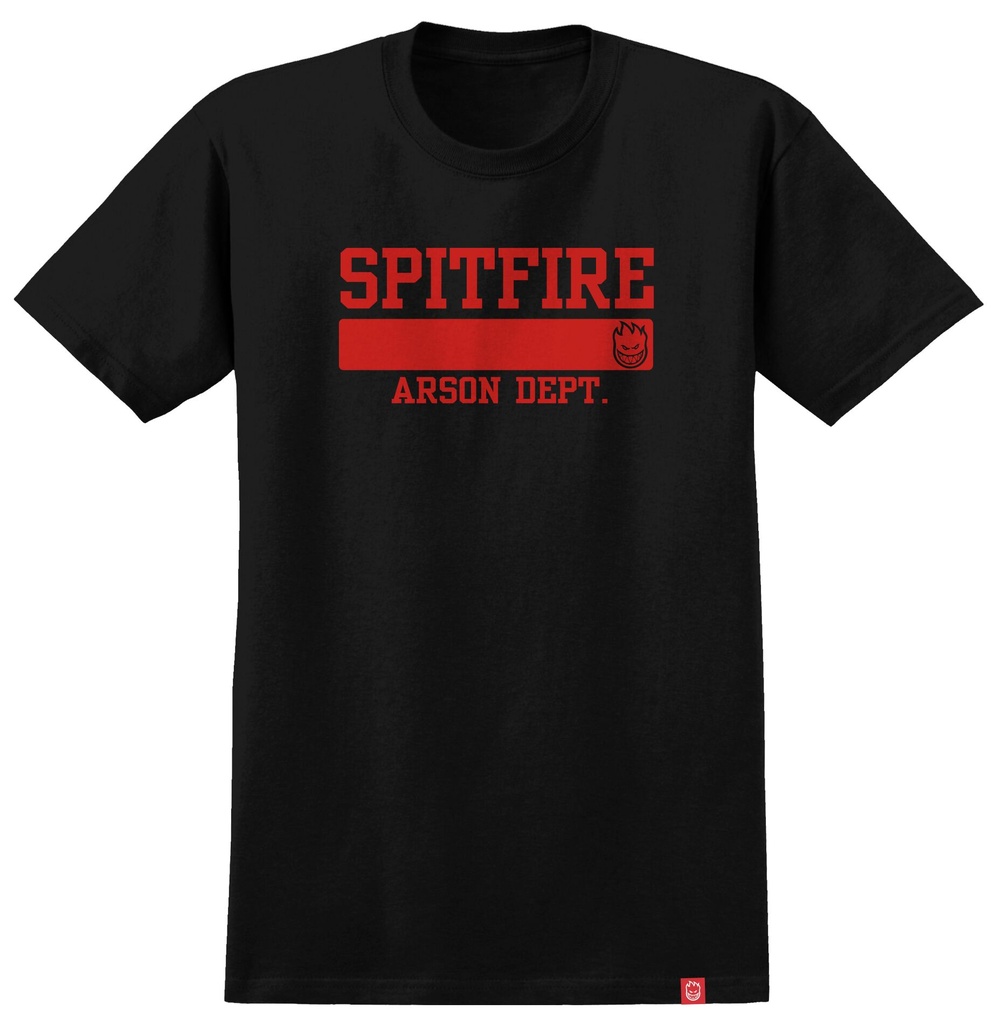 SPITFIRE ARSON DEPT BLACK/RED SS XL