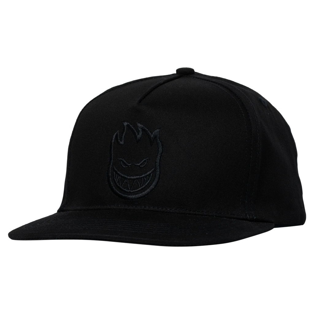 SPITFIRE BIGHEAD SNAPBACK HAT BLACK/BLACK