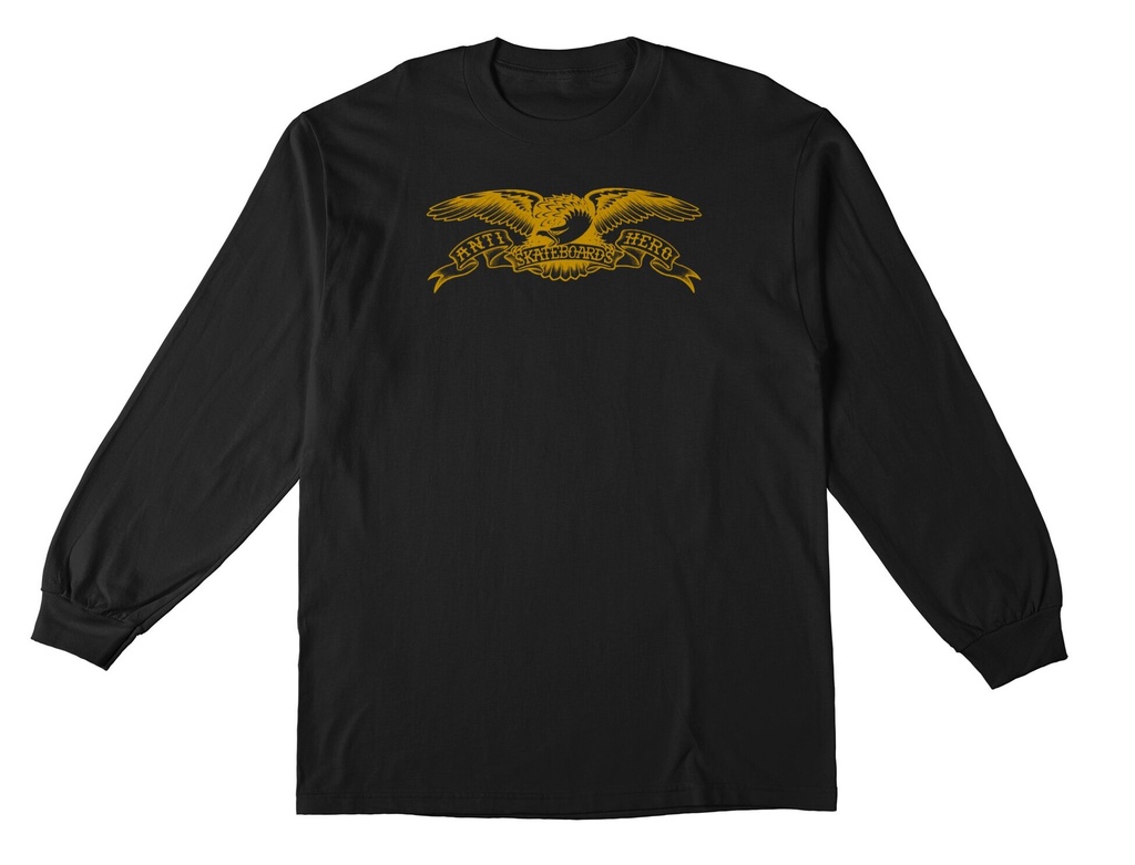 ANTI-HERO BASIC EAGLE BLACK/ORANGE LS XL