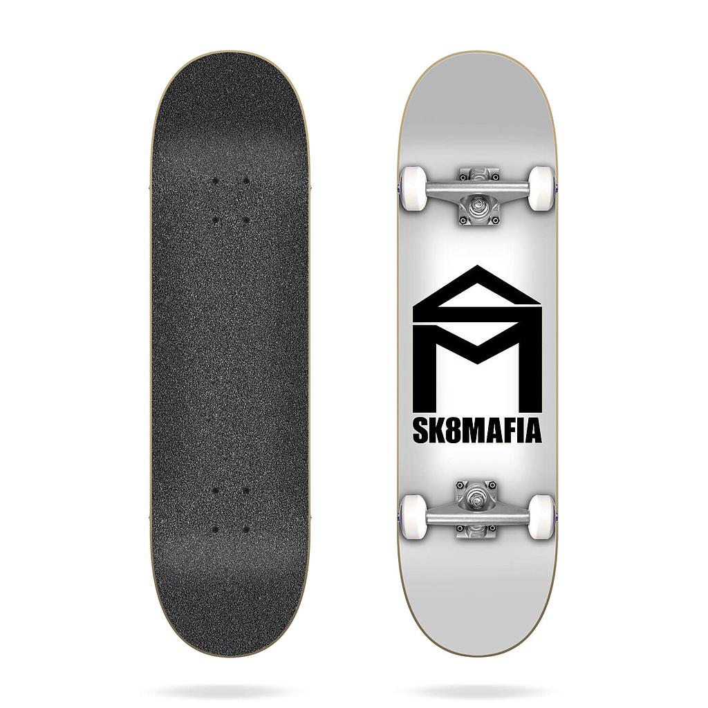 SK8MAFIA HOUSE LOGO WHITE MICRO COMPLETE 6.0 X 23.5