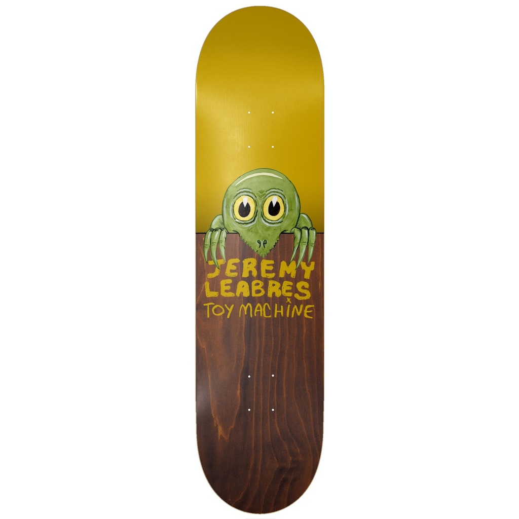 TOY MACHINE JEREMY LEABRES FENCE DECK 8.5