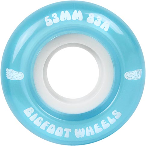 BIGFOOT CRUISER BLUE 53MM 83A (Set of 4)