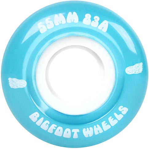 BIGFOOT CRUISER BLUE 55MM 83A (Set of 4)