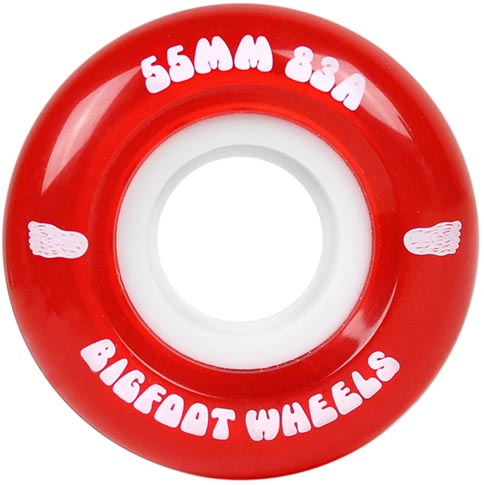 BIGFOOT CRUISER RED 55MM 83A (Set of 4)