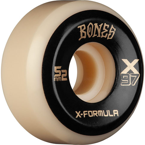 BONES X-FORMULA X-NINETY-SEVEN V5 SIDECUT 52MM 97A (Set of 4)