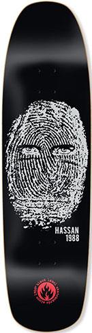 BLACK LABEL OMAR HASSAN THUMBPRINT SHAPED DECK 8.88