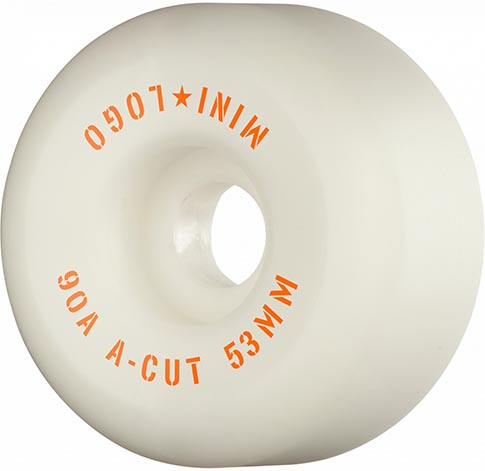 MINI LOGO HYBRID A CUT WHITE 54MM 95A (Set of 4)