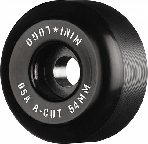 MINI LOGO HYBRID A CUT BLACK 54MM 95A (Set of 4)