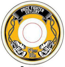 PRIZE FIGHTER CUTLERY BANNERS 54MM 101A (Set of 4)