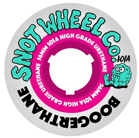 SNOT BOOGERTHANE WHITE/PINK CORE 56MM 101A (Set of 4)