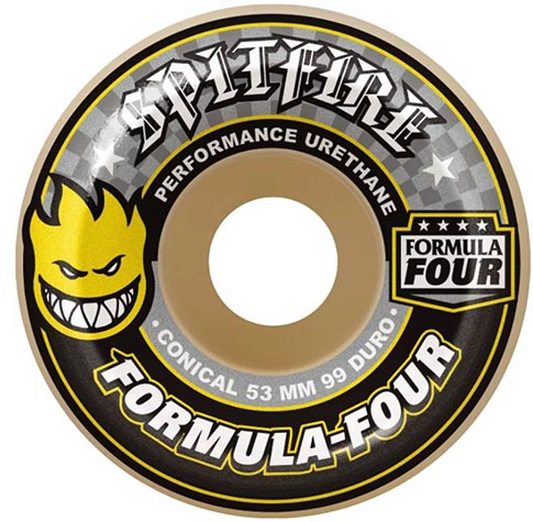 SPITFIRE FORMULA FOUR CONICAL 54MM 99D (Set of 4) 