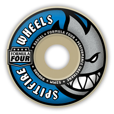 SPITFIRE FORMULA FOUR RADIALS 53MM 99D (Set of 4)