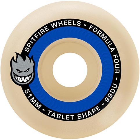 SPITFIRE FORMULA FOUR TABLETS 54MM 99D (Set of 4) 