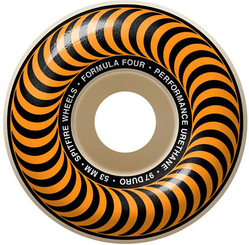 SPITFIRE FORMULA FOUR CLASSIC 53MM 97D (Set of 4) 