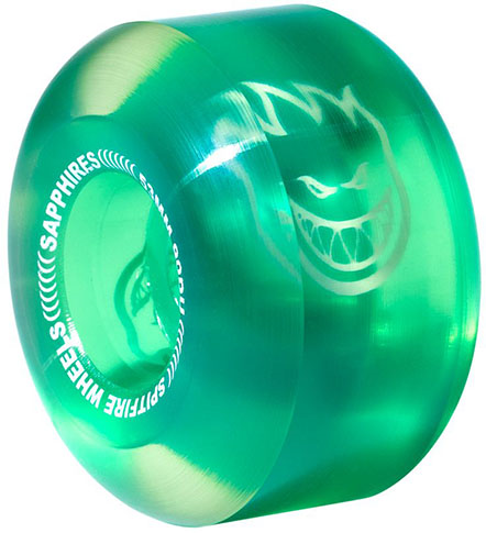 SPITFIRE SAPPHIRES CLEAR GREEN 53MM 90D  (Set of 4)