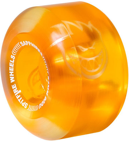 SPITFIRE SAPPHIRES CLEAR ORANGE 54MM 90D  (Set of 4)