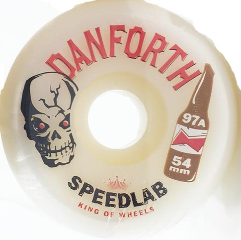 SPEEDLAB WHEELS DANFORTH MINI PRO MODEL 54MM 97A (Set of 4)