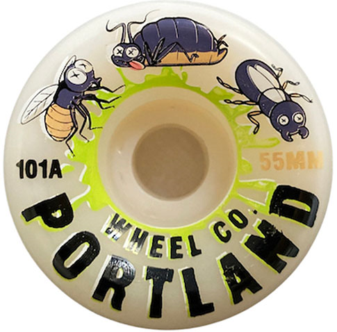 THE PORTLAND WHEEL COMPANY PEST CONTROL 55MM 101A  (Set of 4)