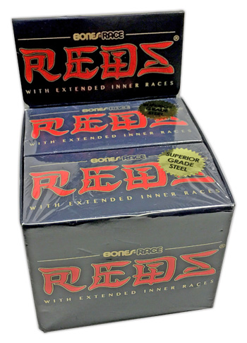 BONES RACE REDS BEARINGS 10/PK