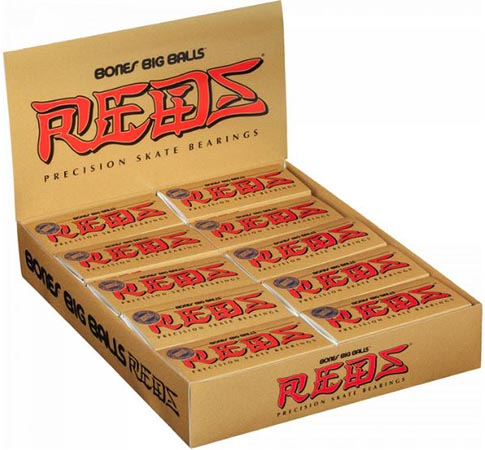 BONES REDS BIG BALLS BEARINGS 30/PK DISPLAY BOX