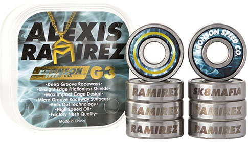 BRONSON SPEED CO. G3 ALEXIS RAMIREZ PRO BEARINGS 8 PK