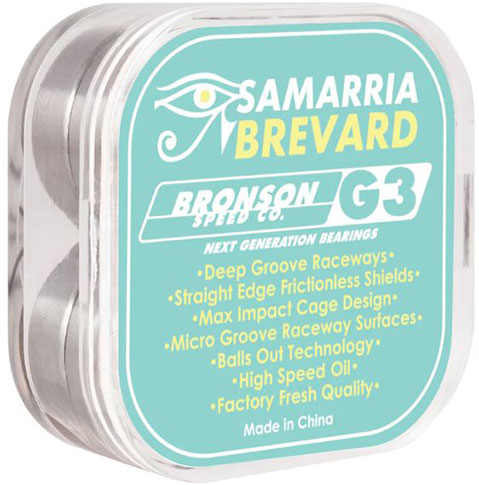 BRONSON SPEED CO. G3 SAMARRIA BREVARD PRO BEARINGS 8 PK