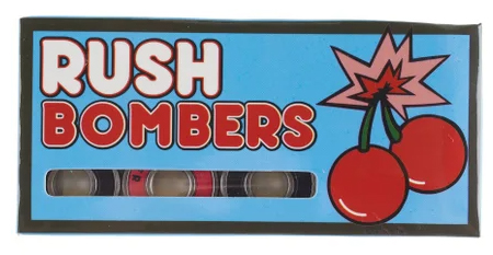 RUSH CHERRY BOMBERS WITH SPACERS SINGLE SET