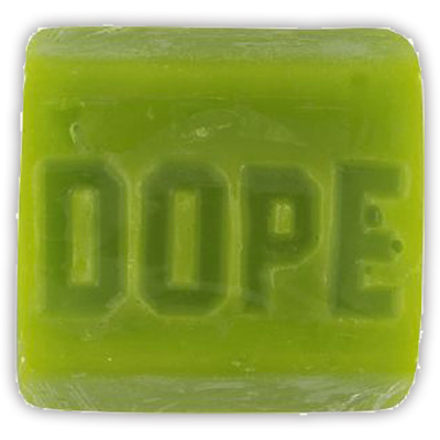 DOPE SKATEWAX BAR GREEN