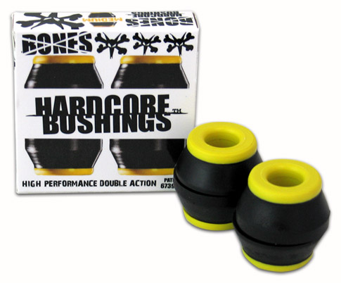 BONES BUSHINGS HARDCORE BLACK MEDIUM