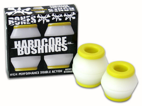 BONES BUSHINGS HARDCORE WHITE MEDIUM