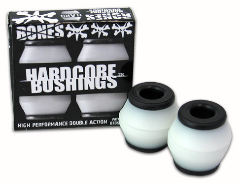 BONES BUSHINGS HARDCORE WHITE HARD