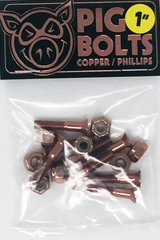 PIG COPPER HARDWARE PHILLIPS 1"