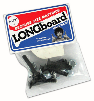 SHORTY'S HARDWARE LONGBOARD SET PHILLIPS 1 1/8"