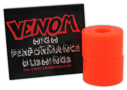 VENOM BUSHINGS DOWNHILL 2 PACK 81A ORANGE