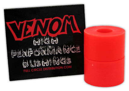 VENOM BUSHINGS DOWNHILL 2 PACK 90A RED