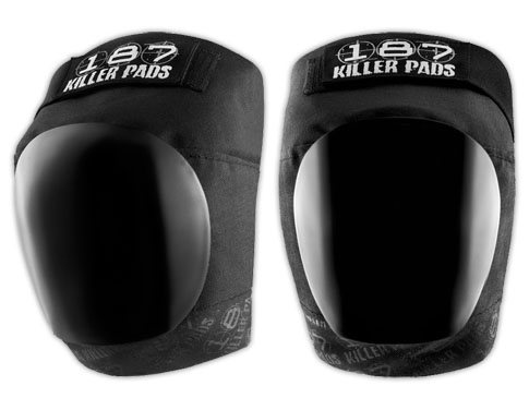 187 KILLER PADS PRO KNEE BLACK/BLACK XS