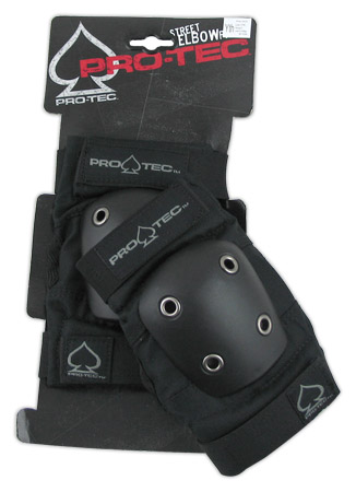 PRO TEC STREET ELBOW PAD BLACK YOUTH