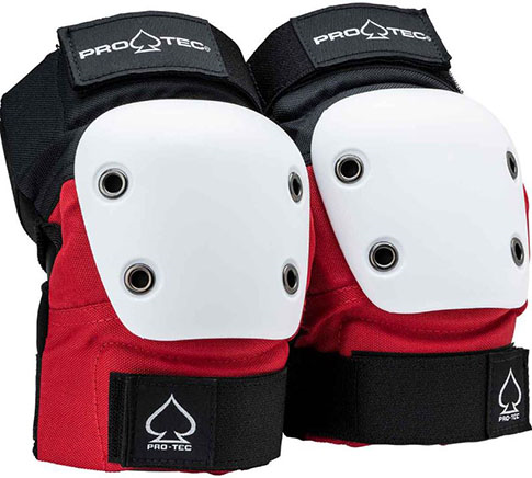 PRO TEC STREET ELBOW PAD RED/WHITE/BLACK L