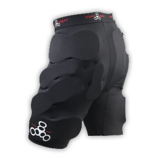 TRIPLE 8 BUMSAVER BLACK S