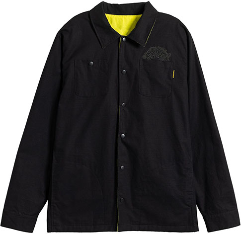 ANTI-HERO GRIMPLE STIX REVERSIBLE BLACK/YELLOW JACKET M