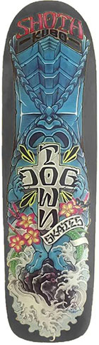 DOGTOWN SHOTA KUBO ROOTS POOL SHAPED DECK 8.87 X 32.57